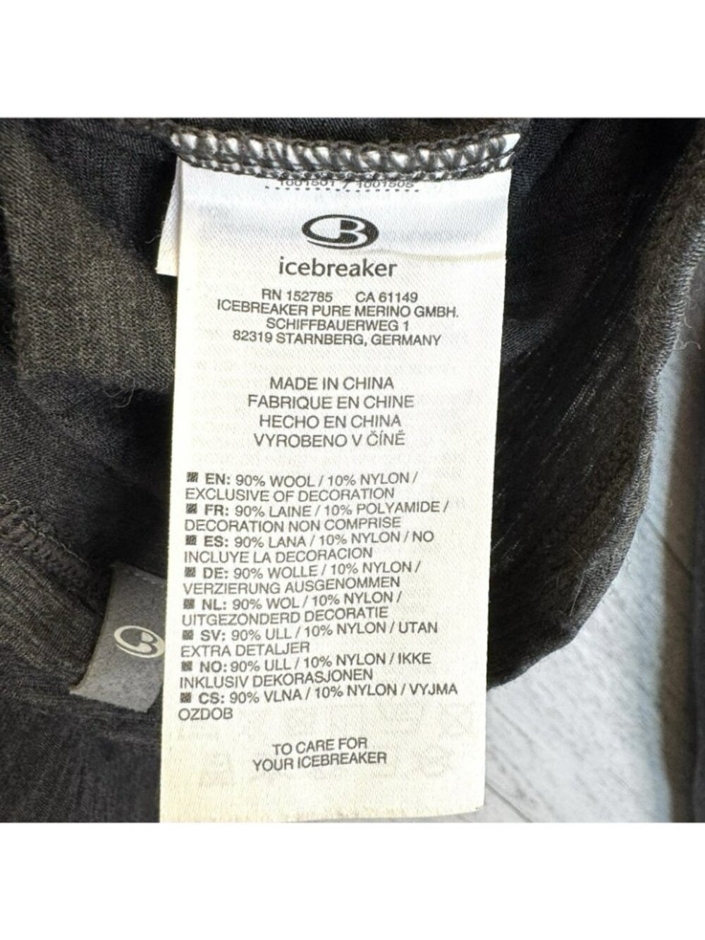 Icebreaker Merino Wool Cowl Neck Pullover Top Womens Size XL Gray Long Sleeve - Picture 4 of 5